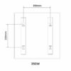 350W Classic Infrared Heating Panel - Image 2