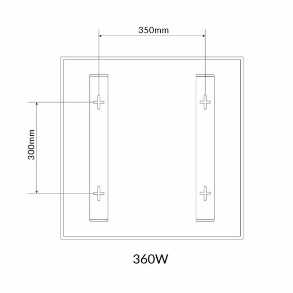 595x595 Sand Dunes NXT Gen Infrared Heating Panel 350w - Image 6