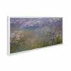 595x1195 Water Lillies Picture NXT Gen Infrared Heating Panel 700W - Electric Wall Panel Heater
