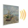 595x595 Fishing Boats on the Beach at Saintes Maries Image NXT Gen Infrared Heating Panel 350W - Electric Wall Panel Heater - Image 2