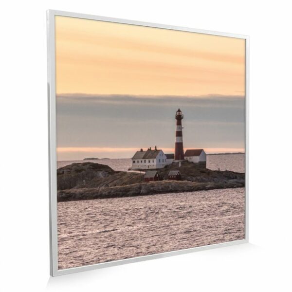 595x595 Dusky Lighthouse Picture NXT Gen Infrared Heating Panel 350W - Electric Wall Panel Heater