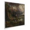 595x595 Salisbury Cathedral From The Meadows Picture NXT Gen Infrared Heating Panel 350W - Electric Wall Panel Heater