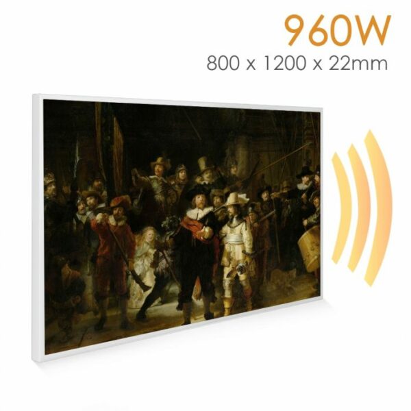 795x1195 The Nightwatch Image NXT Gen Infrared Heating Panel 900W - Electric Wall Panel Heater - Image 2