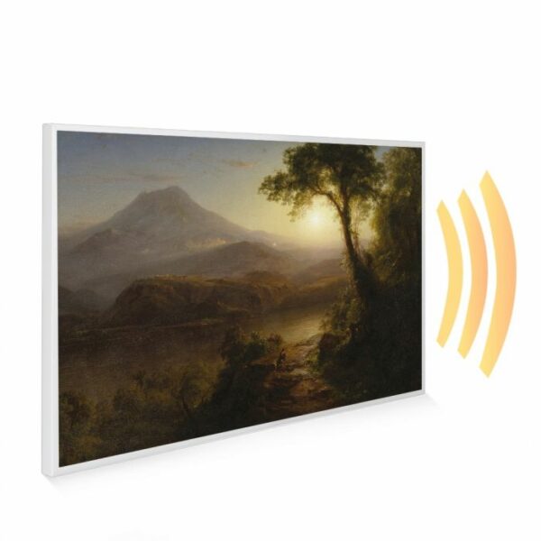 795x1195 Tropical Scenery Picture NXT Gen Infrared Heating Panel 900W - Electric Wall Panel Heater - Image 2
