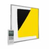 995x1195 Abstract Block Paint Picture NXT Gen Infrared Heating Panel 1200W - Electric Wall Panel Heater