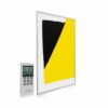 795x1195 Abstract Block Paint Picture NXT Gen Infrared Heating Panel 900W - Electric Wall Panel Heater - Image 2