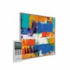 595x595 Abstract Paint Image NXT Gen Infrared Heating Panel 350W - Electric Wall Panel Heater