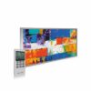 595x1195 Abstract Paint Image NXT Gen Infrared Heating Panel 700W - Electric Wall Panel Heater - Image 2