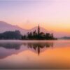 595x595 Dreamy Lake Picture NXT Gen Infrared Heating Panel 350W - Electric Wall Panel Heater - Image 3