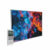 995x1195 Dancing Smoke Picture NXT Gen Infrared Heating Panel 1200W - Electric Wall Panel Heater - Image 2