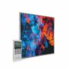 595x595 Dancing Smoke Image NXT Gen Infrared Heating Panel 350W - Electric Wall Panel Heater - Image 2