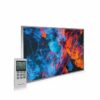 795x1195 Dancing Smoke Picture NXT Gen Infrared Heating Panel 900W - Electric Wall Panel Heater