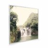 595x595 Forest Waterfall Image NXT Gen Infrared Heating Panel 350W - Electric Wall Panel Heater