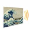 995x1195 Great Wave off Kanagawa Picture NXT Gen Infrared Heating Panel 1200W - Electric Wall Panel Heater - Image 2