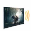 995x1195 Jungle Elephant Image NXT Gen Infrared Heating Panel 1200w - Electric Wall Panel Heater - Image 2