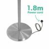 2100W EQ Heat Electric Mushroom Patio Heater (Available In Black And Silver) - Image 7