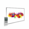 795x1195 New York Skyline Splash Picture NXT Gen Infrared Heating Panel 900W - Electric Wall Panel Heater