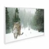 795x1195 Persian Snow Leopard Image NXT Gen Infrared Heating Panel 900w - Electric Wall Panel Heater