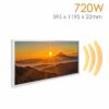 595x1195 Mountain Sunset Picture NXT Gen Infrared Heating Panel 700w - Electric Wall Panel Heater - Image 2