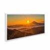 595x1195 Mountain Sunset Picture NXT Gen Infrared Heating Panel 700w - Electric Wall Panel Heater